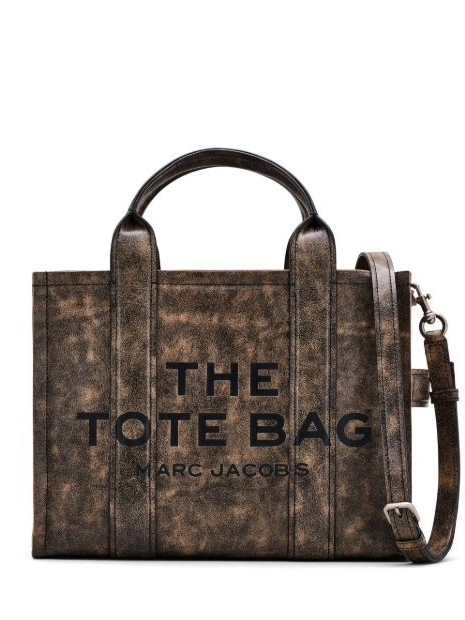 Affordable Tote Jacobs The bag Medium Distressed Leather Women Marc 0818